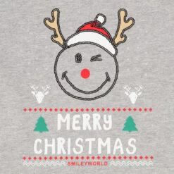 T-shirt De Noël Manches Longues Motif Renne Pour Enfant Garçon -Orchestra HGAMDX GRM 3 X