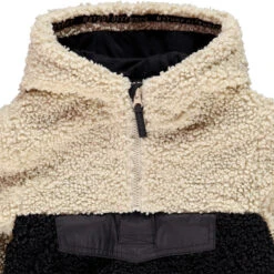 Sweat à Capuche En Sherpa Moutonnée Et Col Zippé Pour Enfant Garçon -Orchestra HGAMDZ BGC 4 X