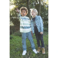 T-shirt Manches Longues Pour Enfant Garçon Print Montagnes -Orchestra HGAMEJ GRF 12 X