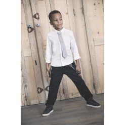 Pantalon Chino à Bretelles Amovibles Pour Enfant Garçon -Orchestra HGAMEN GRF 10 X