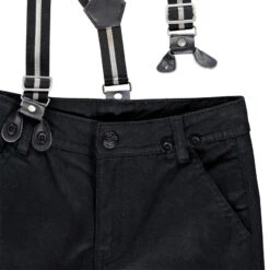 Pantalon Chino à Bretelles Amovibles Pour Enfant Garçon -Orchestra HGAMEN GRF 3 X