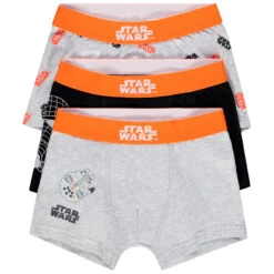 Lot De 3 Boxers En Coton Motif Star Wars -Orchestra HGAMEQ NOI 3 X