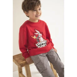 Sweat En Molleton Print Looney Tunes Pour Garçon -Orchestra HGAMFB RGF 10 X