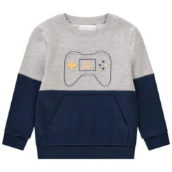 Sweat En Molleton Color Block Pour Enfant Garçon