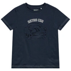 T-shirt Manches Courtes Avec Voiture En Relief Pour Garçon