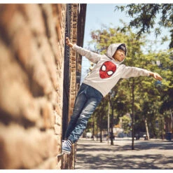 Jean Délavé Coupe Jogger Pour Garçon