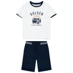 Ensemble De Plage En Coton Pour Garçon