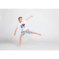 Pyjama T-shirt + Short Print Batman Pour Garçon -Orchestra HGAMH0 BLA 5 X
