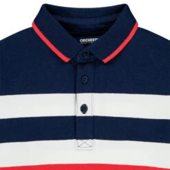 Polo Manches Longues Coloré Pour Enfant Garçon -Orchestra HGAMH1 RGM 3 X