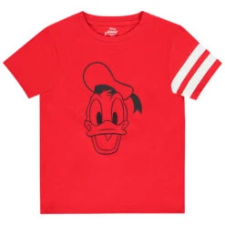 T-shirt Manches Courtes Print Donald Disney Pour Enfant Garçon