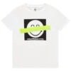 T-shirt Manches Courtes En Coton Print SmileyWorld Pour Garçon
