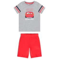 Pyjama T-shirt + Short Print Cars Disney Pour Garçon