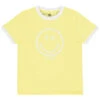 T-shirt Manches Courtes Jaune Print SmileyWorld Pour Enfant Garçon