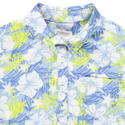 Chemise Manches Courtes Imprimé Fleurs/étoiles Pour Garçon -Orchestra HGAMJL BLC 3 X