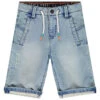 Bermuda Effet Jean Pour Garçon