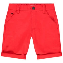 Bermuda En Coton Poches Italiennes Pour Garçon