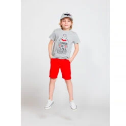 Bermuda En Coton Poches Italiennes Pour Garçon -Orchestra HGAMJY RGM 4 X