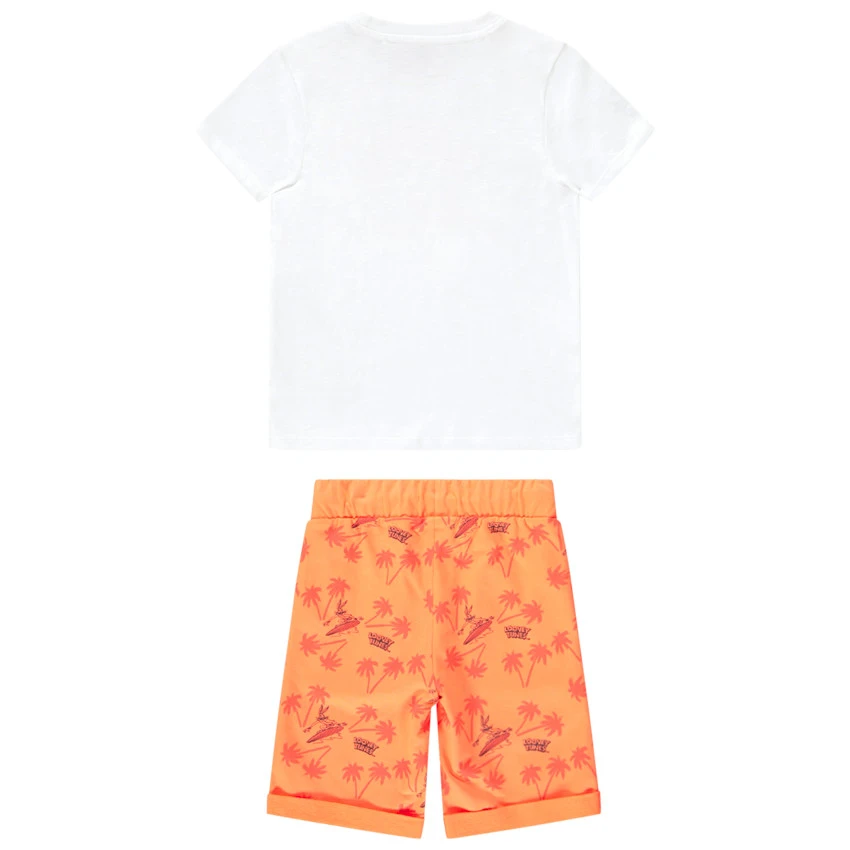 Ensemble De Plage T-shirt + Short Print Bugs Bunny Looney Tunes Pour Garçon 3 Ensemble De Plage T-shirt + Short Print Bugs Bunny Looney Tunes Pour Garçon – Image 3
