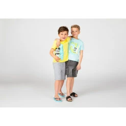 T-shirt Manches Courtes Print Mickey Disney Pour Garçon -Orchestra HGAMKH BLC 5 X