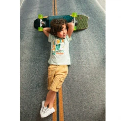 T-shirt Manches Courtes Avec Patch Appliqué Pour Garçon -Orchestra HGAMKU VEC 4 X