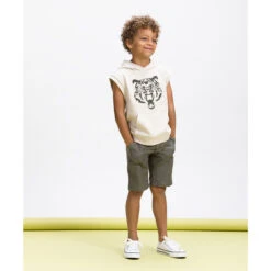 Bermuda Cargo En Coton Et Lin Pour Garçon -Orchestra HGAML5 VEF 10 X