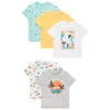 Lot De 5 T-shirts Manches Courtes Pour Enfant Garçon