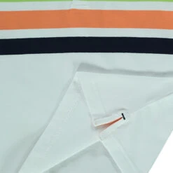 Polo Manches Courtes Rayé Pour Garçon -Orchestra HGAMM2 BLA 4 X