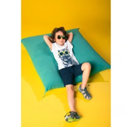 Ensemble De Plage Débardeur à Capuche + Bermuda Pour Garçon -Orchestra HGAMNV BLF 3 X