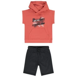 Ensemble De Plage En Jersey Print Fantaisie Pour Garçon