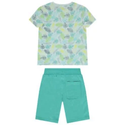 Ensemble De Plage T-shirt Et Bermuda En Jersey Pour Garçon -Orchestra HGAMO1 BLC 2 X