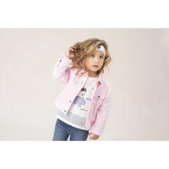 T-shirt Manches Longues En Coton à Danseuse Brodée Et Rayures Pour Bébé Fille 9 T-shirt Manches Longues En Coton à Danseuse Brodée Et Rayures Pour Bébé Fille -Orchestra HI00KH ECR 12 X