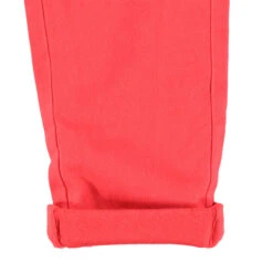 Pantalon Rouge Uni En Twill Doublé Jersey Et Poches Forme Chat -Orchestra HI00KT RGM 4 X