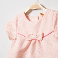 Robe Manches Courtes En Jacquard à Noeud -Orchestra HI00L8 ROC 3 X