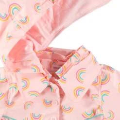 Parka En Gomme Imprimée Arcs-en-ciel All-over -Orchestra HI00MJ ROC 4 X