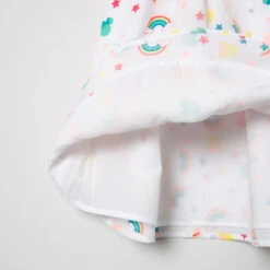 Robe Sans Manches Volantée à Arcs-en-ciel Et Minnie Disney Imprimés -Orchestra HI00OQ BLA 4 X