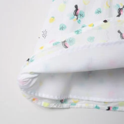 Robe à Manches Volantées Imprimée All-over -Orchestra HI00PD BLA 4 X