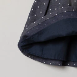 Robe Sans Manches à Pois All-over Et Noeud -Orchestra HI00S1 BLF 4 X