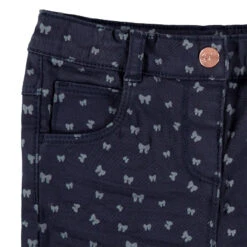 Pantalon En Twill Imprimé All-over Effet Crinkle -Orchestra HI00SM BLF 3 X