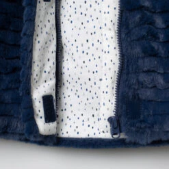 Gilet Sans Manches à Capuche En Sherpa Badge Lune -Orchestra HI00UL BLF 4 X