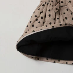 Robe Manches Courtes à Pois All-over Et Noeuds -Orchestra HI00V1 BGM 4 X