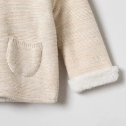 Veste En Tricot à Capuche Doublée Sherpa -Orchestra HI00VH ECR 3 X