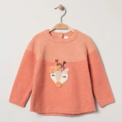 Pull En Tricot Avec Patch Fantaisie