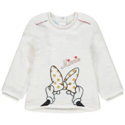 Sweat En Sherpa Détails Minnie Brodés Disney