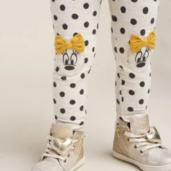 Legging à Pois Motif Minnie Disney Sur Les Genoux -Orchestra HI00WN GRM 11 X