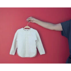 Pull En Tricot Torsadé Pour Bébé Fille -Orchestra HI00XE ECR 10 X