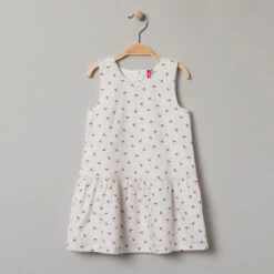 Robe Manches Courtes Imprimée Parapluie All-over