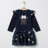 Robe Manches Longues Effet 2-en-1 Minnie