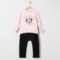 Jogging En Molleton à étoiles Et Noeud En Sequins Argentés