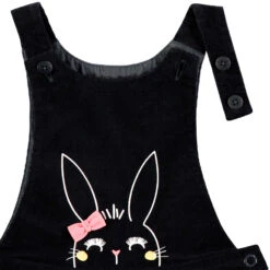 Salopette Courte En Velours Motif Lapin -Orchestra HI00ZC GRF 4 X