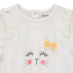 Ensemble 3 Pièces à Lapins Printés Pour Bébé Fille -Orchestra HI00ZK JAF 3 X